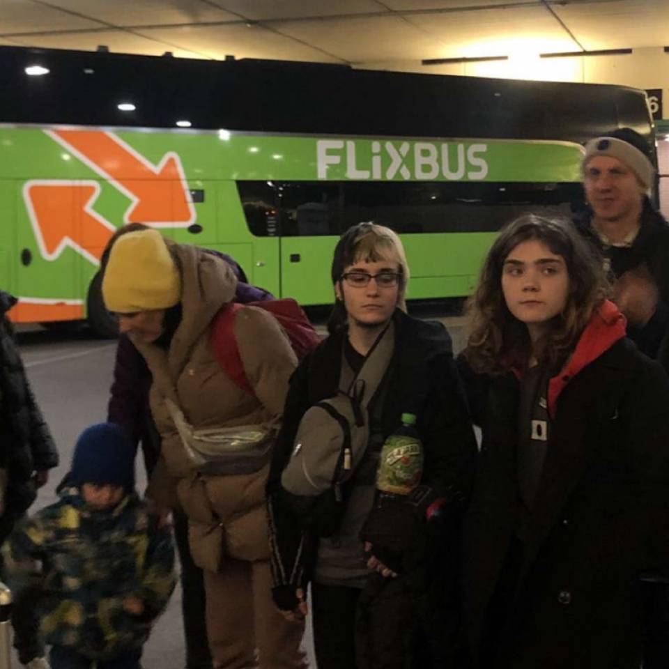 Solidarité avec des familles Ukrainiennes