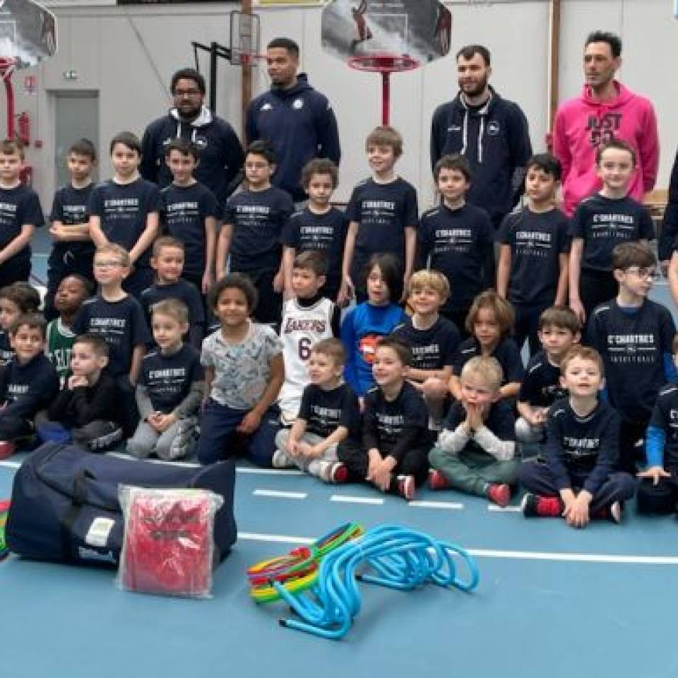 Remise du Label école française de Mini Basket au CCBM