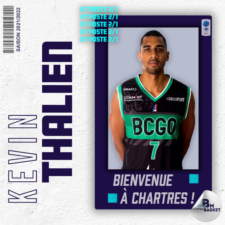 Saison 2021-2022 : Thalien s'engage avec Chartres