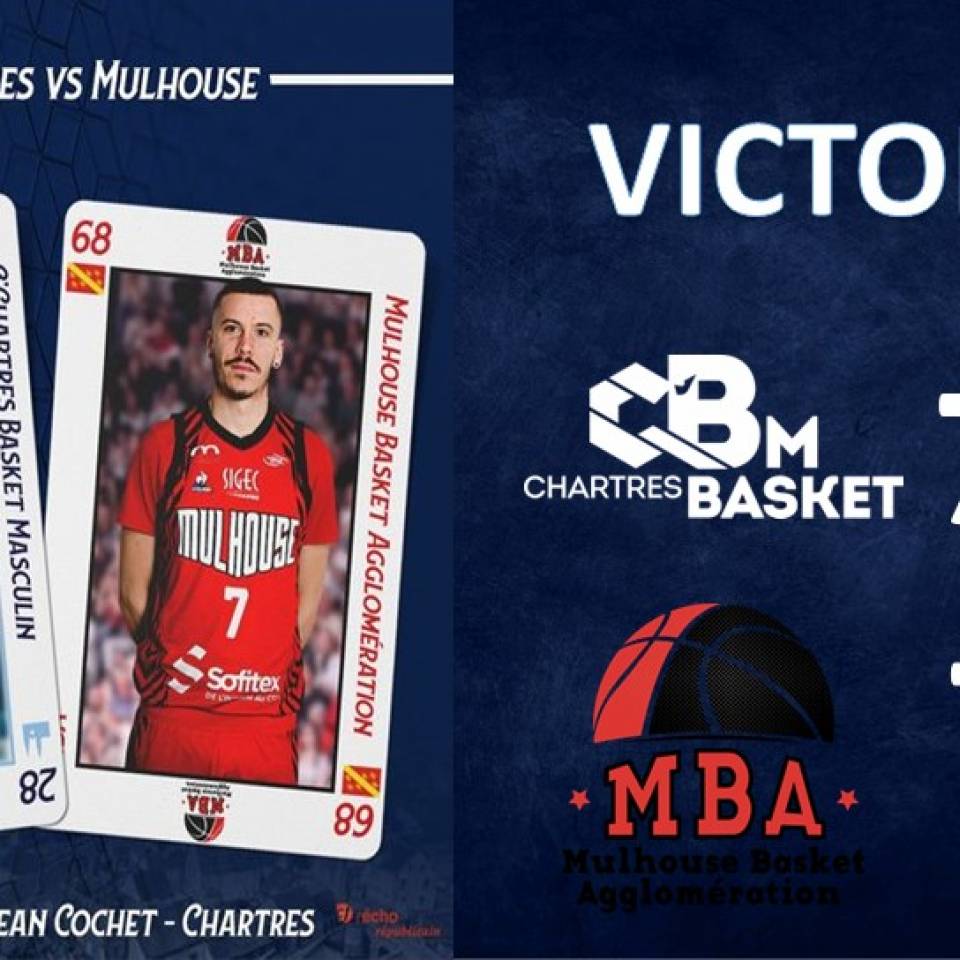 Victoire ce soir contre Mulhouse 73-71