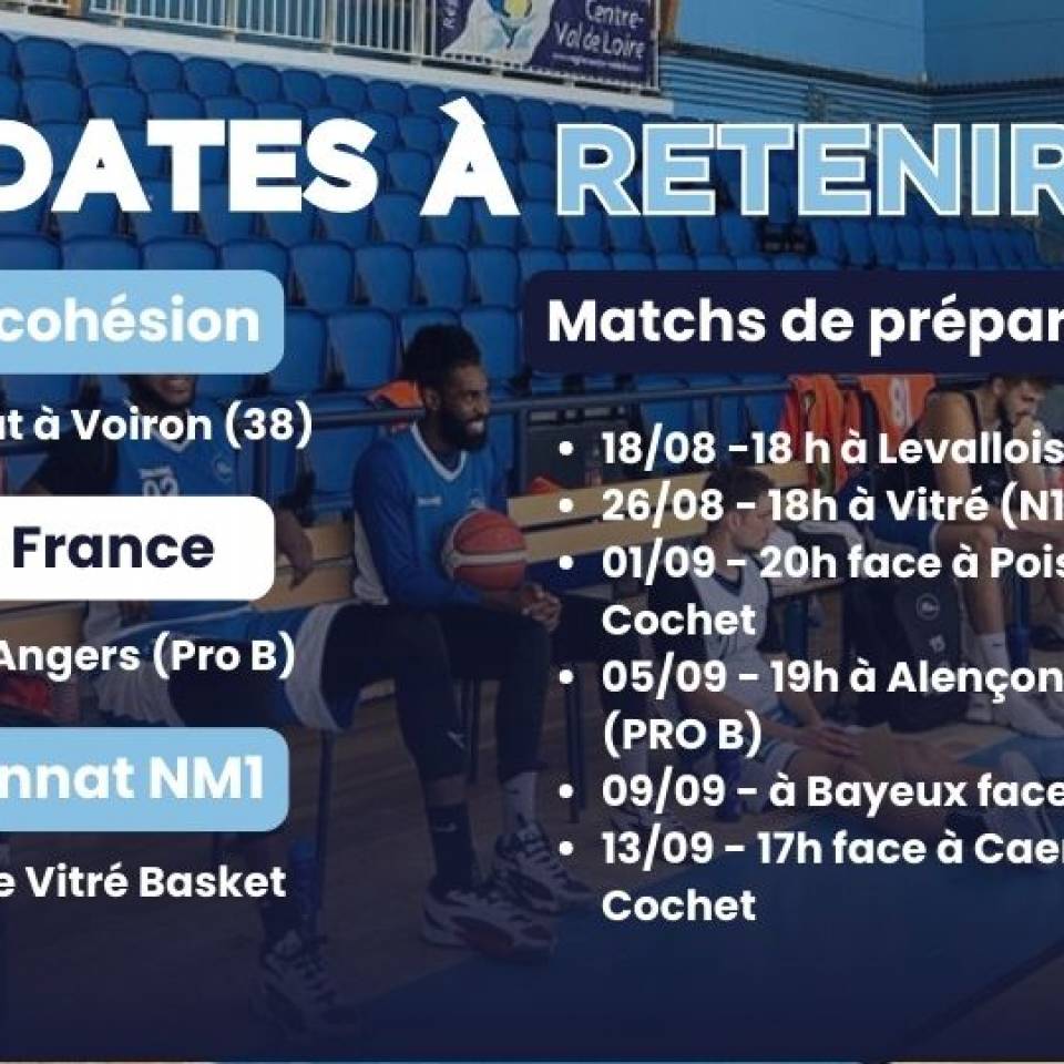 Les dates à retenir de cette prépa' 2023