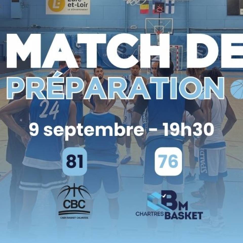 Défaite face à Caen pour ce 5ème match de prépa'