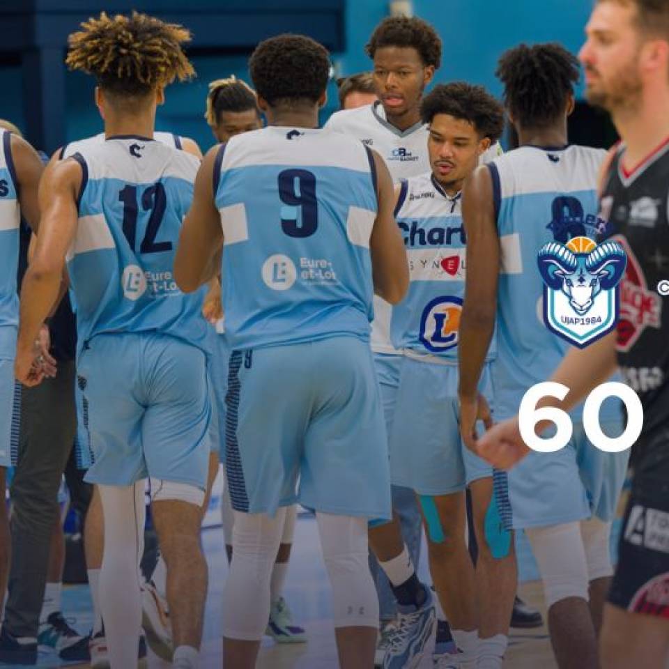Défaite 60-57 à Quimper