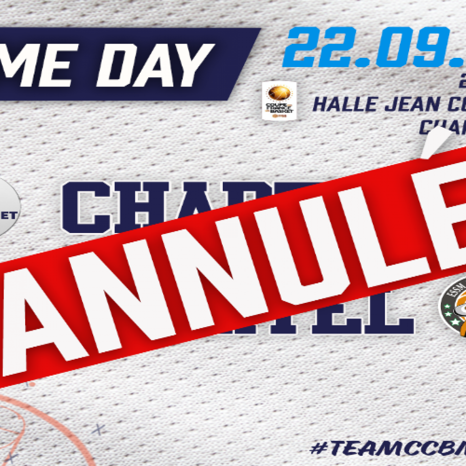 Match annulé - Infos billetterie 