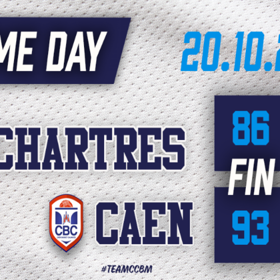 Défaite contre Caen 93-86