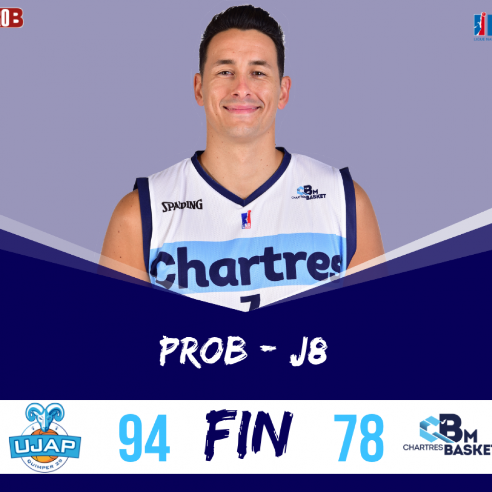 Défaite à Quimper 94-78