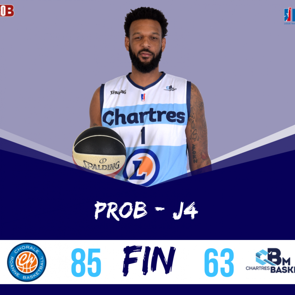 Défaite à Roanne 85-63
