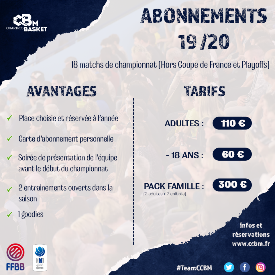 Abonnements 2019-2020
