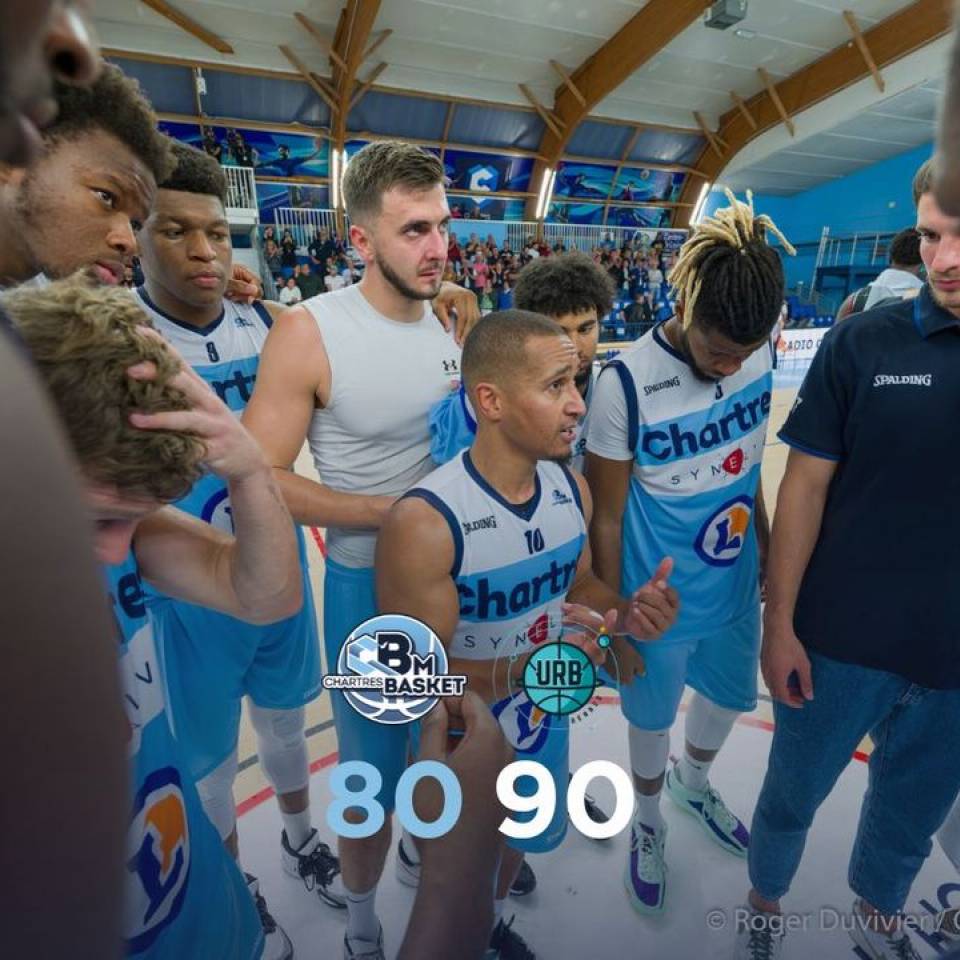 ❌ Défaite 80-90 face à Rennes

La #TeamCCBM🔵⚪️ s’incline face à Rennes sur le score de 80-90 à Cochet. 

👉 Prochain RDV Mardi 17 octobre pour la Coupe de France face à Reims et Vendredi 20 octobre face à Lorient. Les billetteries arrivent bientôt !

On compte sur vous !

#basketball #nm1 #ffbb #match #score #chartres #eureetloir