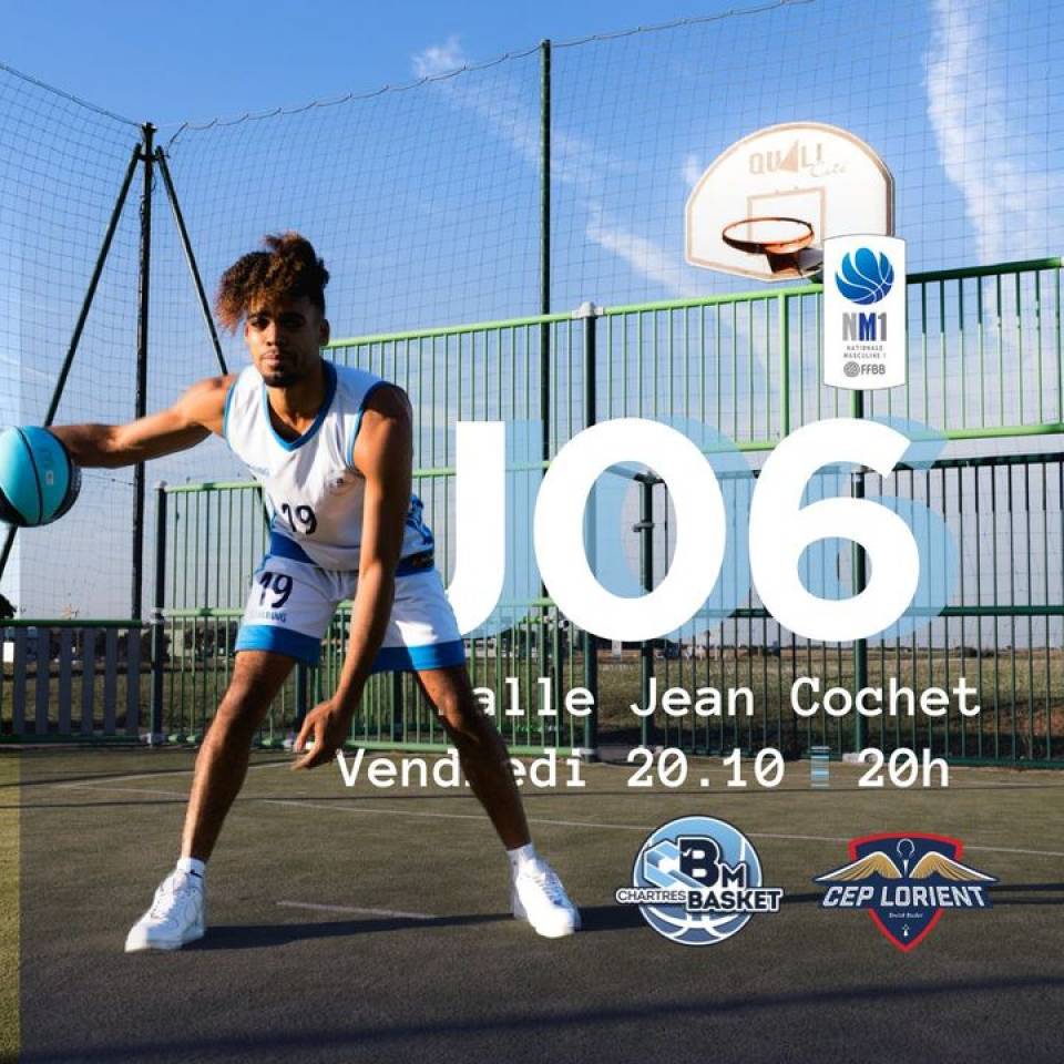 🔵 Billetterie

👉 RDV vendredi soir à la Halle Jean Cochet pour la 6ème journée de championnat ! La billetterie est déjà en ligne donc n'attendez pas pour acheter vos billets !

🆚 @ceplorientbreizhbasket
🎟️ https://bit.ly/44V1Zdw (lien en bio)
📆 Vendredi 20 octobre 
⌚️20h
📍Halle Jean Cochet
📺 chartrestv.fr

👉 On compte sur vous pour venir les encourager à chaque match !

📷 @westcoo 

#basketchartres #basketball #basketnm1 #ffbb #nm1 #sportchartres #passionbasket #loonplage