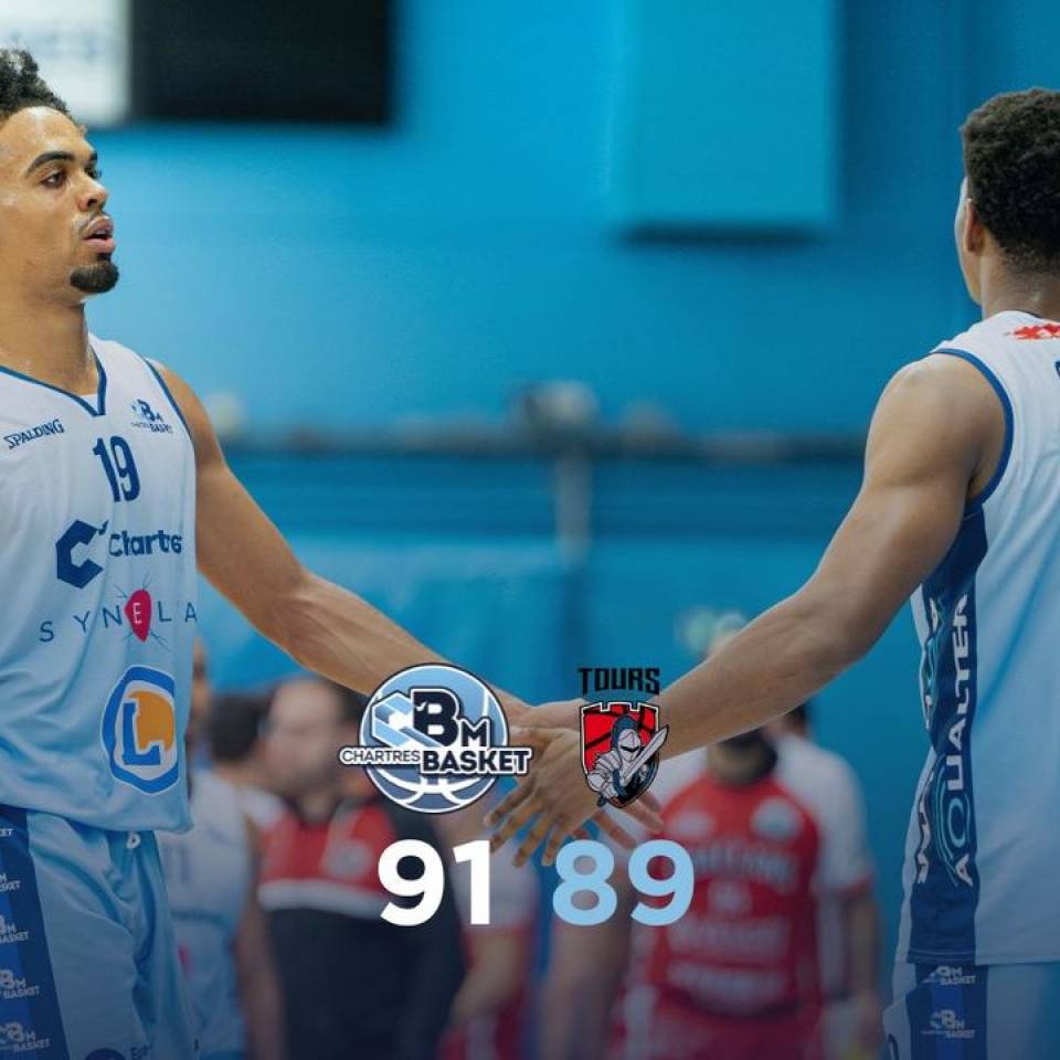 ✅ Victoire 91 - 89

Magnifique victoire de la #TeamCCBM face à Tours ! Elle fait du bien et nous permet d'atteindre la 3ème place !

Prochain rendez-vous le 24/11 face à Toulouse !

Merci à tous et merci Cochet !

#basketball #chartres #basketchartres #nm1 #ffbb #chartressports