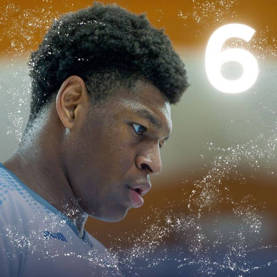 🎄 1 jour 1 portrait de la #teamccbm🔵⚪️ 

@mezie.o_ 

📷 @stqrt__ 

#baskekmasculin #ffbb #nm1 #basketball #chartres #chartressports #focus