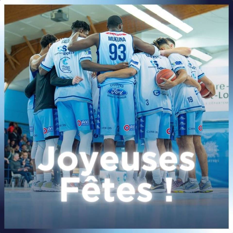 🎊 Nous vous souhaitons de très joyeuses fêtes de fin d'année ! 

Reposez-vous, préparez-vous... On compte sur vous pour revenir en forme pour soutenir votre #teamccbm🔵⚪️ 

#PassionBasket