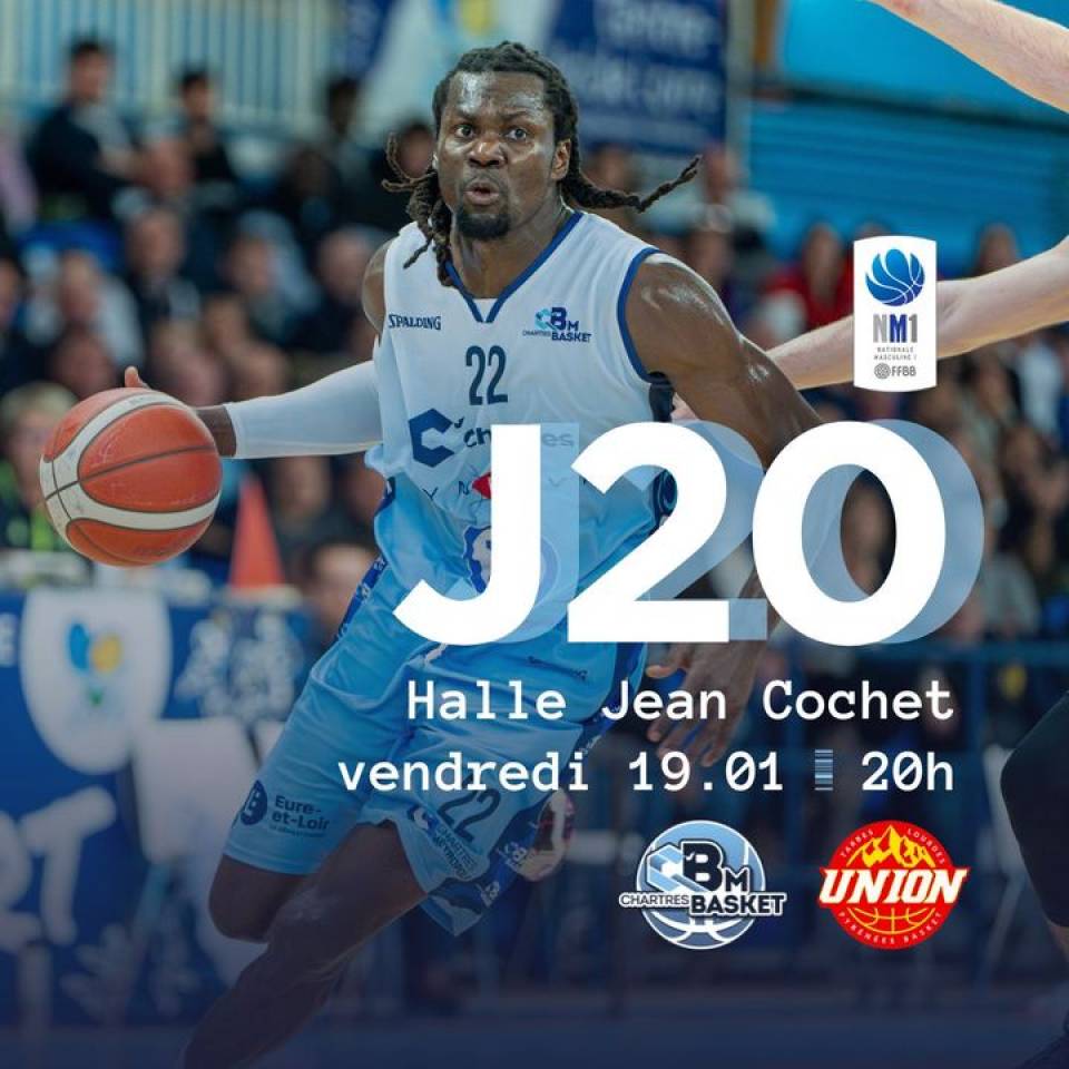 🔵 Billetterie J20

C'est enfin la reprise à la maison pour notre #TeamCCBM ! Notez bien, il nous reste 3 matchs à Cochet pour terminer cette 1ère phase. 

Les infos de la J20 ici 🔽
🆚 @union_tarbes_lourdes
🎟️ https://bit.ly/44V1Zdw
📆 Vendredi 19 janvier 
⌚️20h
📍Halle Jean Cochet
📺 chartrestv.fr

👉 On vous attend nombreux, en forme et prêts à encourager votre équipe !

📷 @stqrt_

#basketchartres #basketmasculin #chartres #basketball #ffbb #nm1 #sportschartres