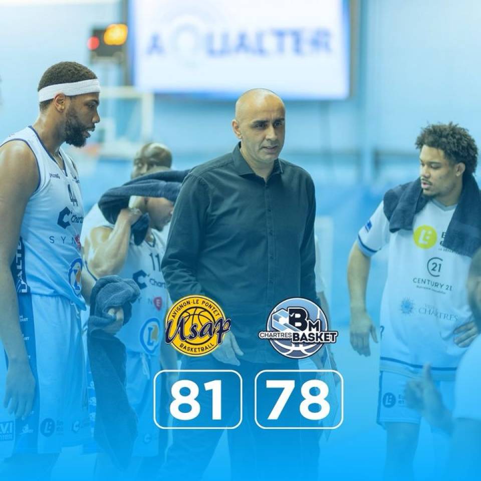 ❌ Défaite 81-78 à Avignon-le-Pontet

On se retrouve à Cochet Mardi pour la réception de Caen. 

Tous à Cochet mardi soir pour encourager la #teamccbm🔵⚪ 

#basketball #basketmasculin #ffbb #nm1 #passionbasket