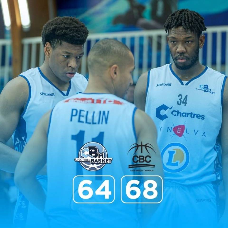 ❌ Défaite 64-68 face à Caen

On se tourne désormais vers le déplacement capital à Hyères-Toulon vendredi soir !

#basketball #FFBB #nm1 #basketmasculin #passionbasket #chartres