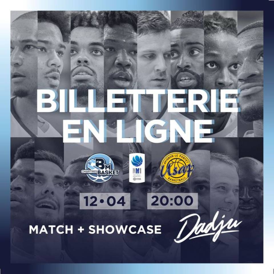🎟️ La billetterie est en ligne !

RDV ici ➡️ https://ccbm.billetterie-club.fr/home pour vous procurer votre place pour le 1er match de la #TeamCCBM !

#basketmasculin #ffbb #passionbasket #nm1 #chartres #villedechartres