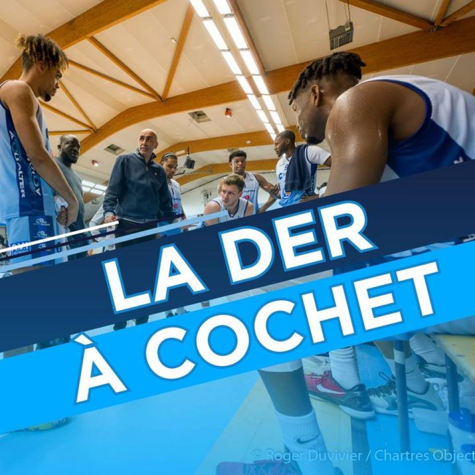 💙 C'est la der à Cochet ce soir !

Ce sera le dernier match de notre #TeamCCBM à Cochet avant le grand bond au Colisée le 12 avril face à Avignon!

❌Information importante❌
Pensez bien à utiliser vos jetons pour la buvette car ils n'existeront plus à la Halle Jean Cochet !

Ce soir, profitons de chaque moment ensemble dans notre maison. 

👉 Pour l'occasion, prenez-vous en photo dans cette halle que nous aimons tant, identifiez nous sur Instagram @ccbm et nous repartagerons chacune de vos photos ! Soyez original !

A tout à l'heure 😉

#basketball #basketchartres #sportschartres #basketmasculin #ccbm #chartres