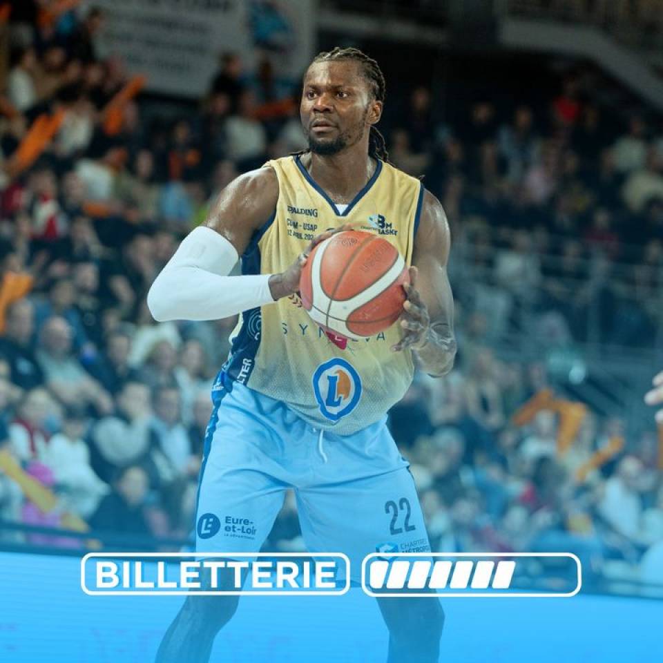 🎟️ La billetterie est en ligne depuis hier après-midi !

❌ Place valable pour le match de 8ème de finale retour + showcase de Tayc ❌

On vous attend nombreux !

#basketball #basketchartres #basketmasculin #ffbb #passionbasket #chartres #villedechartres #eureetloir #regioncentrevaldeloire

@villedechartres
@ccbf_amateur
@vitrineschartres
@cchartresofficiel
@cchartressports
@cheriefmchartres
@radio.intensite
@lechorepublicainsports
@actuchartres
@cchartresevenements
@eurelien
@regioncentre_valdeloire