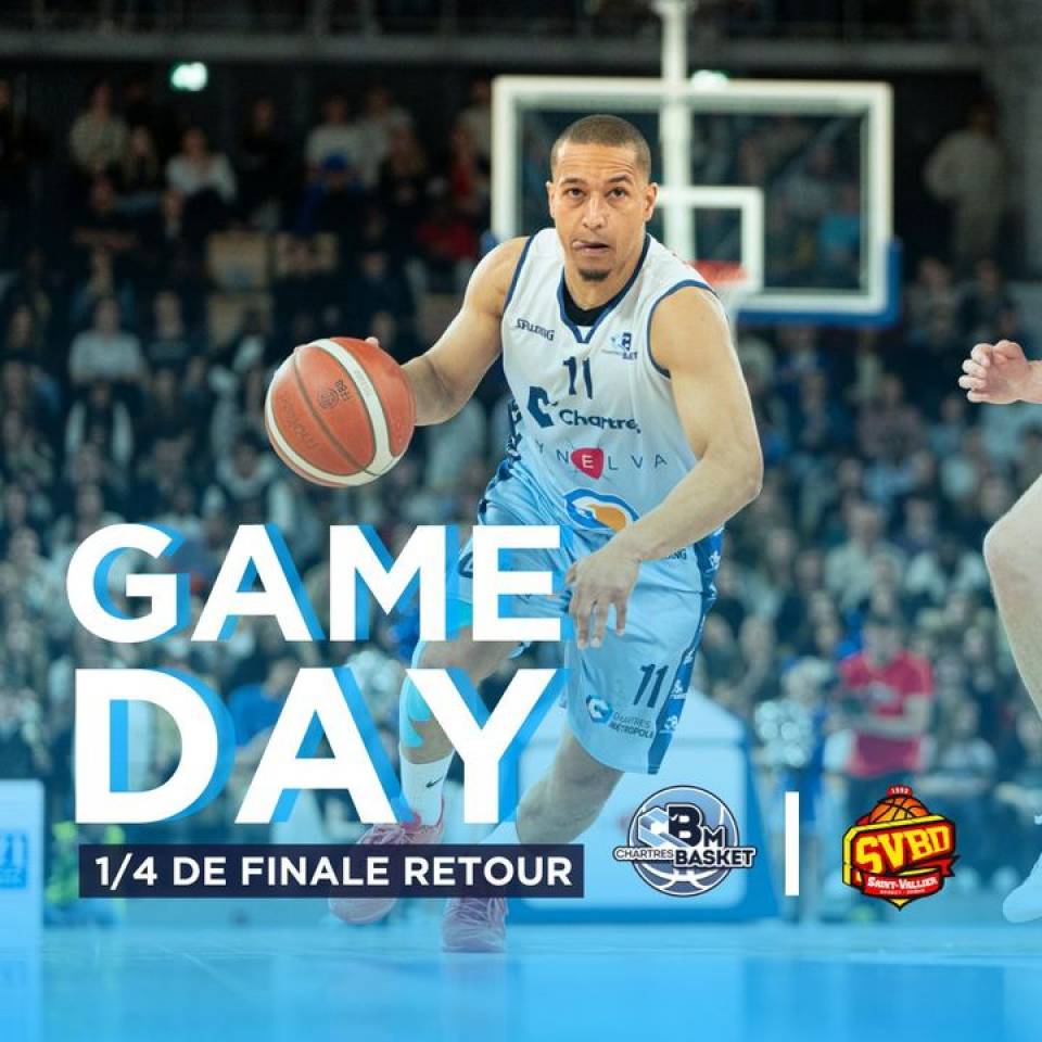 🏀 Gameday

Gros combat ce soir pour la #TeamCCBM ! On aura besoin de tout le monde pour les pousser vers la victoire  ! En cas de victoire, on se retrouveras tous au Colisée dimanche à 15h30 ! 

🆚 @saintvallierbasketdrome
🎟️ Billetterie en ligne www.old.ccbm.fr
⌚️20h
📍Le Colisée
📺 chartrestv.fr

📷@stqr_

#basketnm1 #nm1 #ffbb #basketball #basketchartres #passionbasket #chartres #eureetloir #RegionCentreValdeLoire